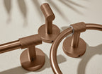 Koupelnový věšák Ring 5710 Galo Brush Copper  3