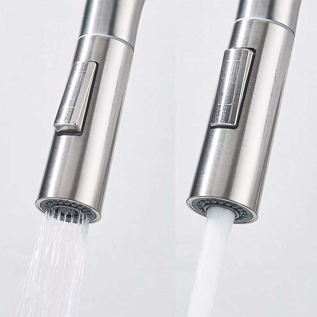 Kuchyňská baterie Rea Fresh High BRUSH NICKEL  6
