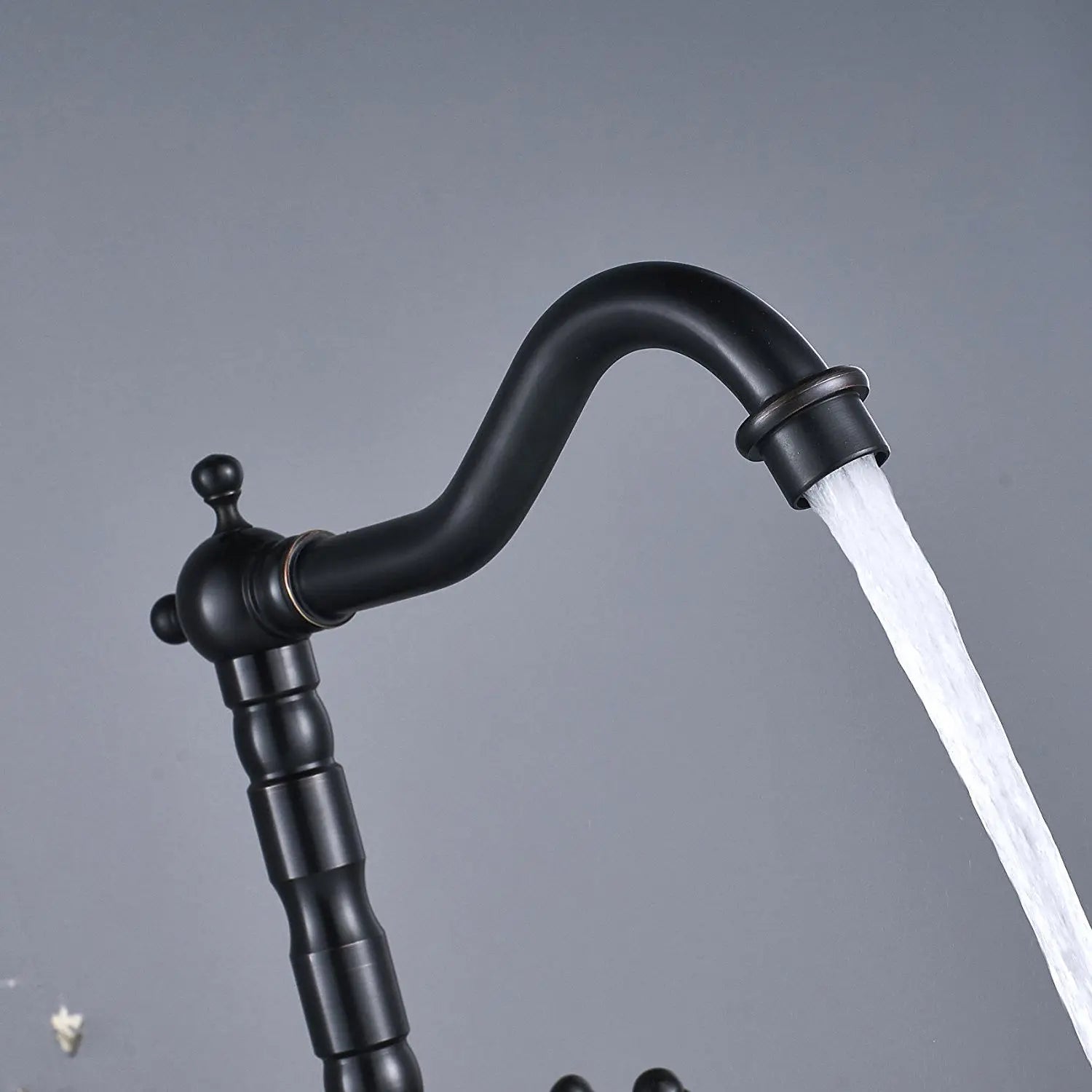 Umyvadlová Kuchyňská baterie Rea Rustico Old Black  4