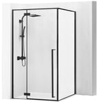 Sprchový kout REA FARGO 120x90 - matný černý  1