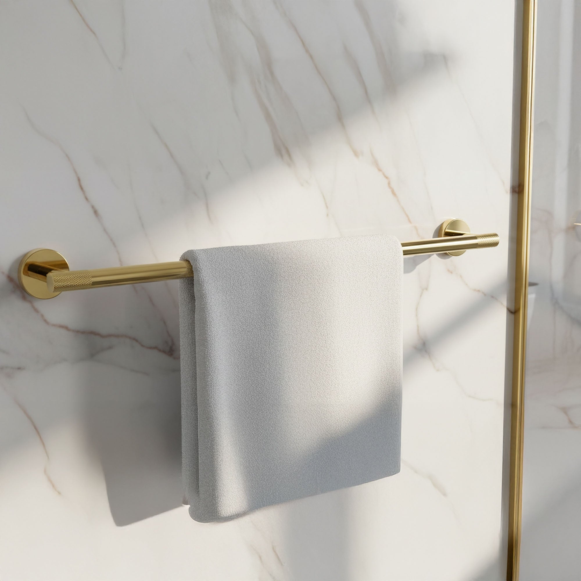 Sada koupelnových doplňků GRID Gold 4 díly  5