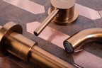 Podomítková umyvadlová baterie REA LUNGO Copper Brush + BOX  2
