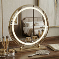Zrcadlo LED MAKE-UP L.Gold 40 cm  1