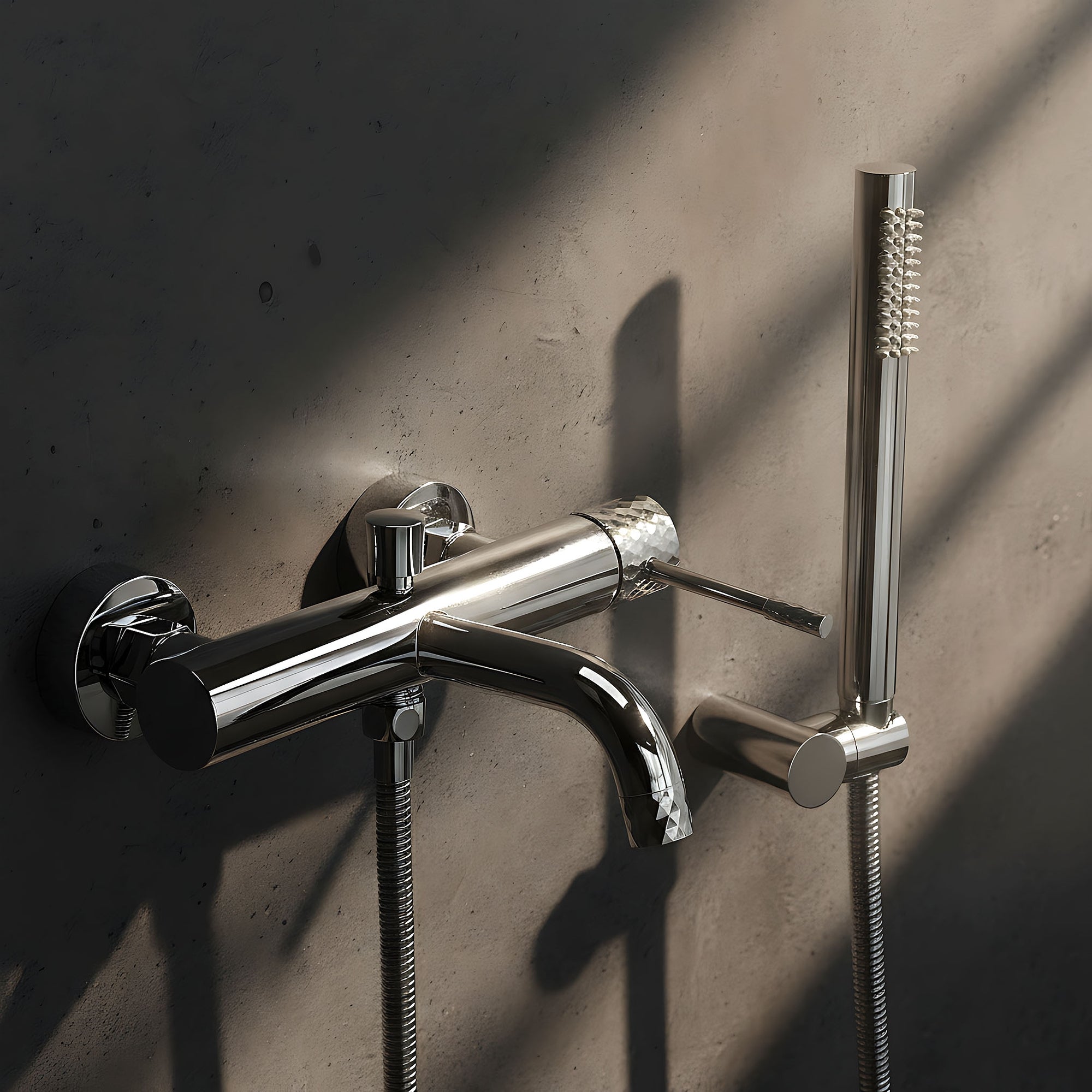 Vanová baterie REA LUNGO Diamond Chrome  3