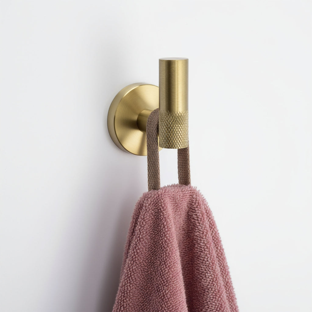 Sada koupelnových doplňků GRID Brush Gold 4 díly  5