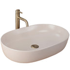 Umyvadlo na desku Rea CLEO 61 BEIGE MATT  1