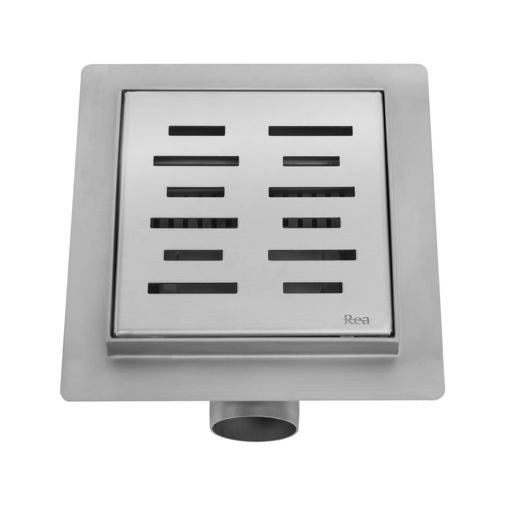Odtokový žlab REA LINE Nickel Brush 12x12  6