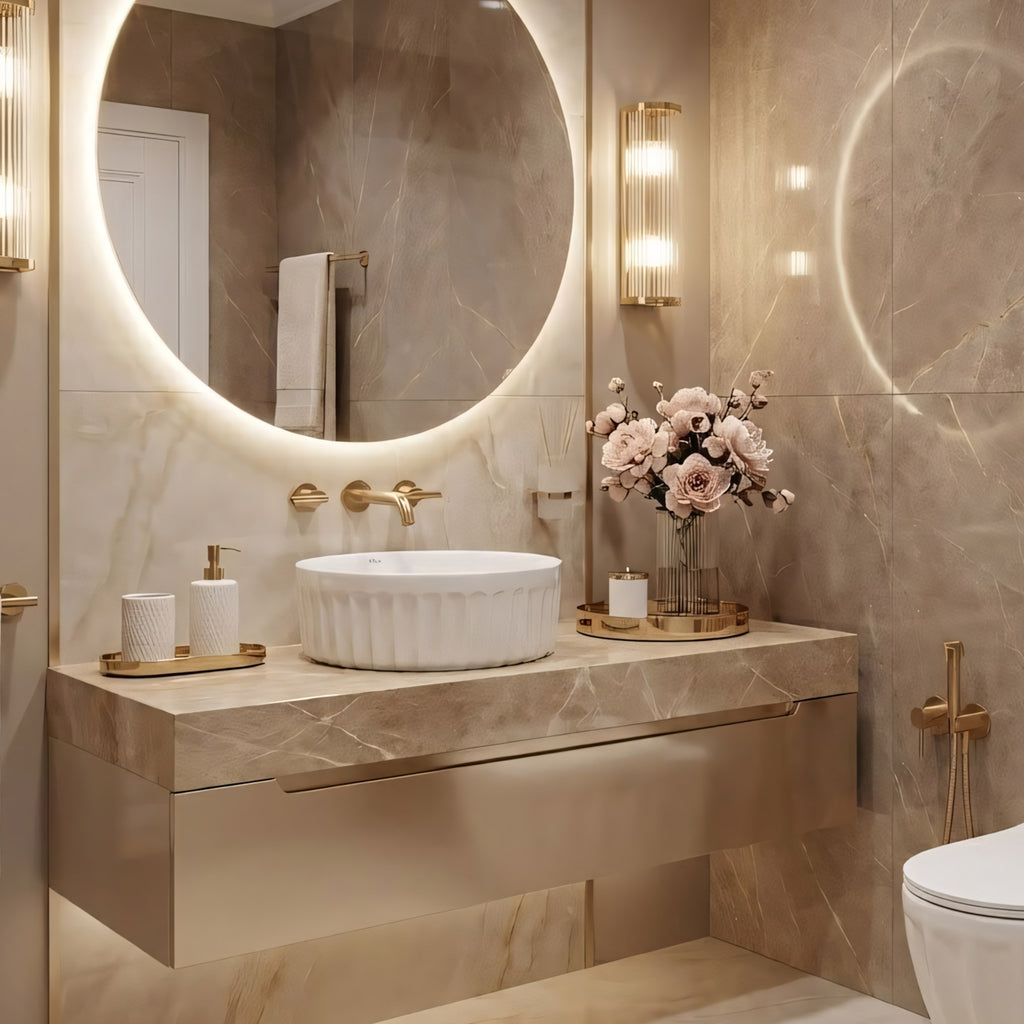 Umyvadlo na desku DUO  8