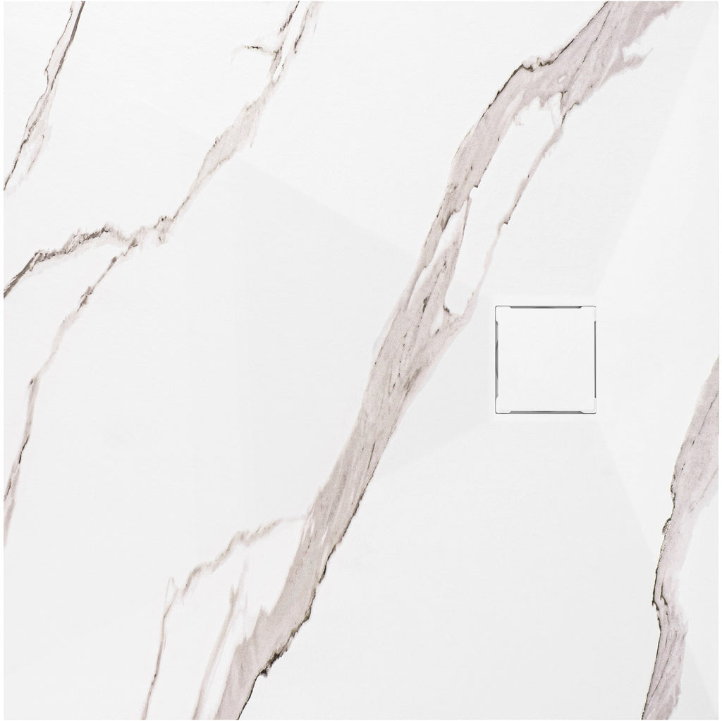 Sprchová vanička Magnum CARRARA WHITE 90x90  1