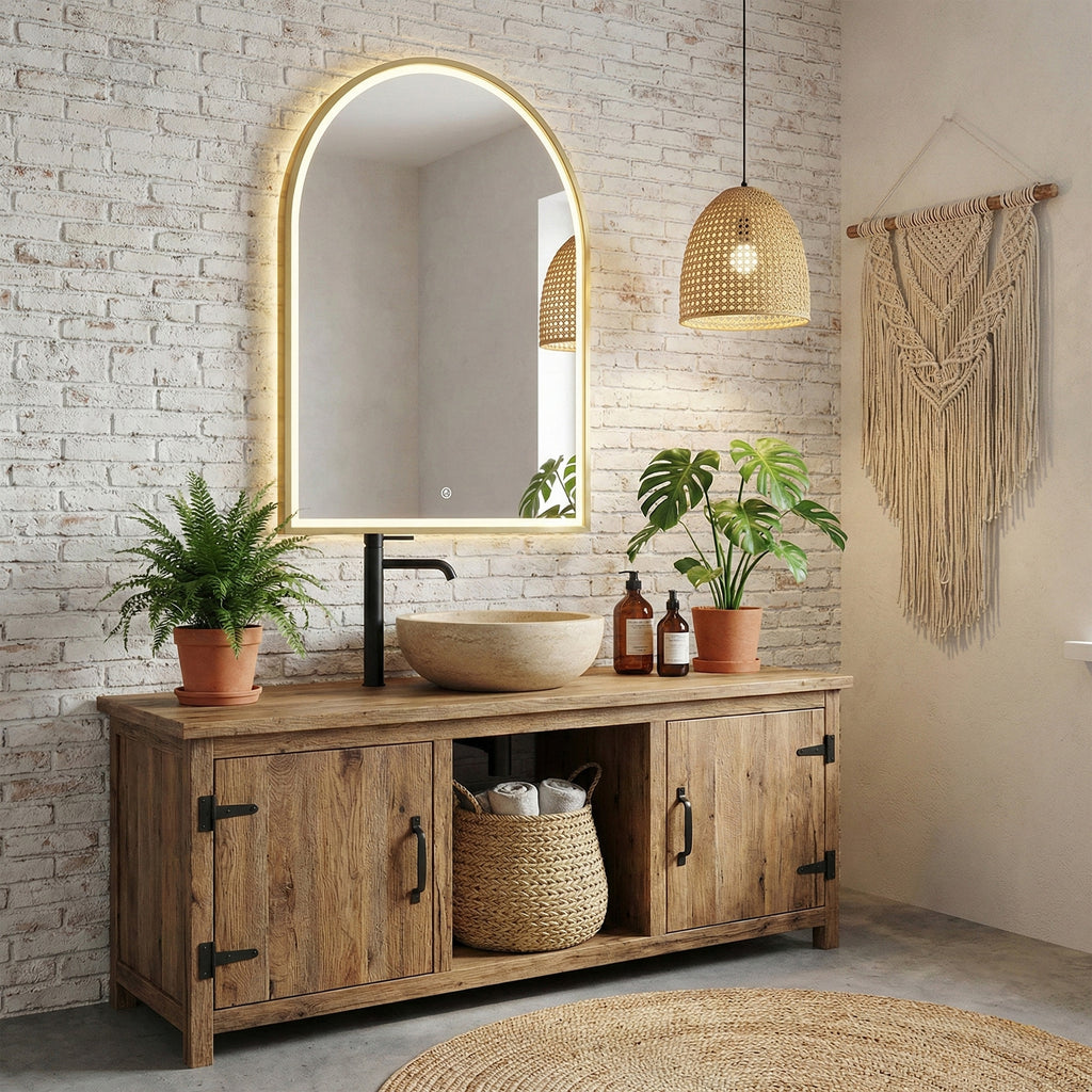 Zrcadlo LED 60x100cm DART GOLD  4