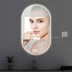 Zrcadlo LED EGG 60x80 cm  6