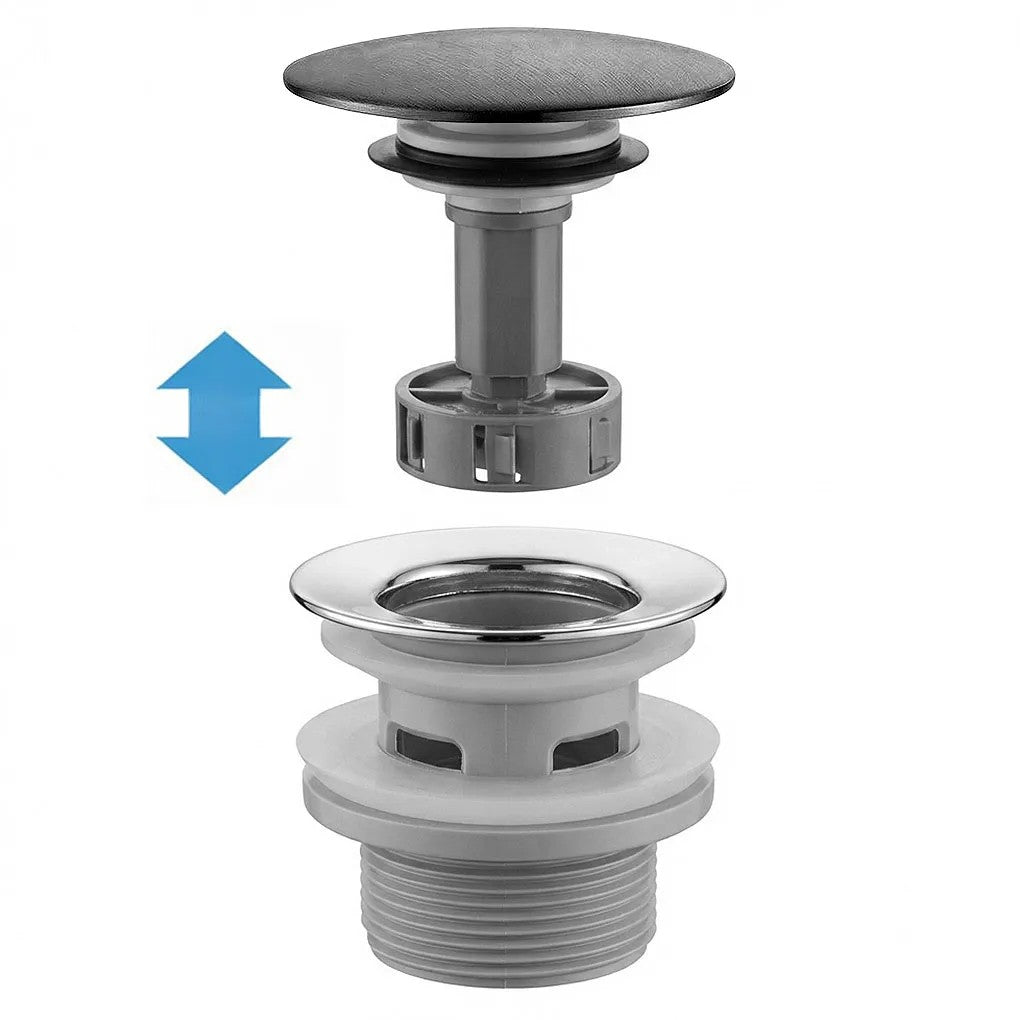 Umyvadlový sifon s univerzální výpustí click-clack REA Flow Titan  6