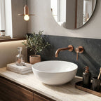 Podomítková vanová baterie Rea Foster Brush Copper  6