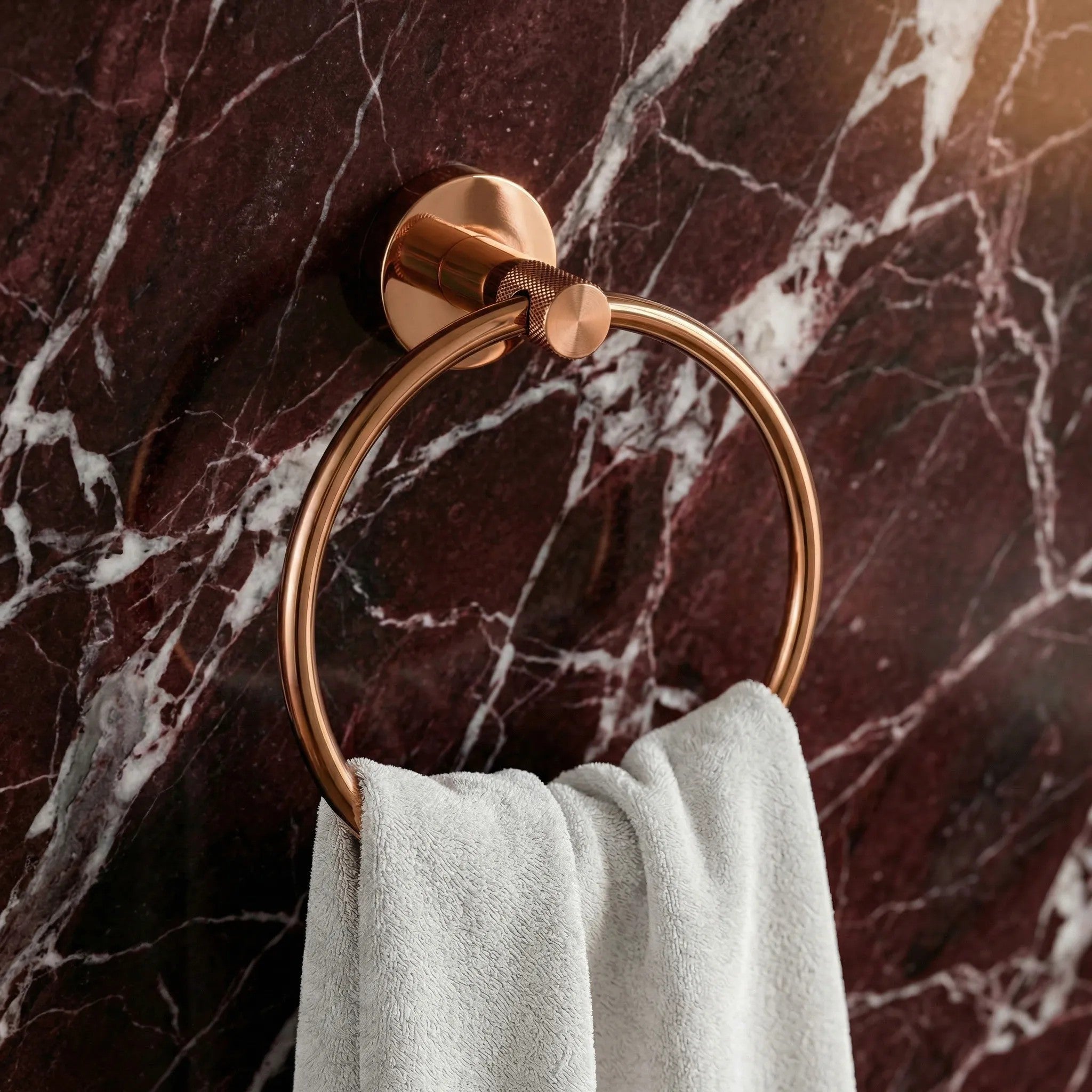 Koupelnový věšák Ring 81307 Rivo Brush Copper  6