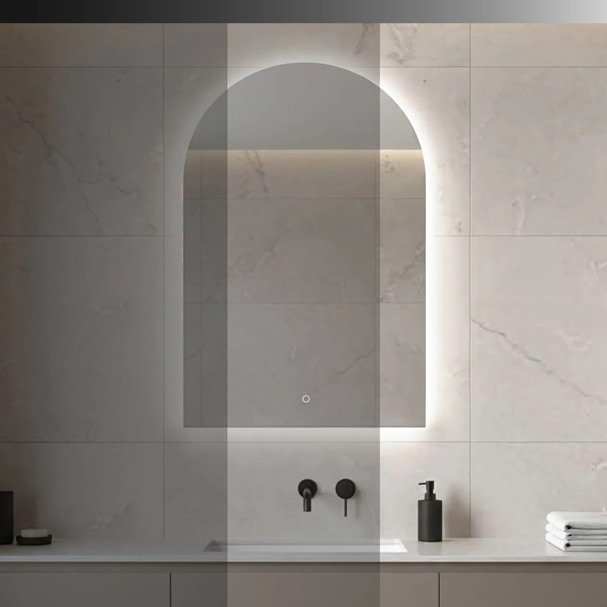 Zrcadlo LED 90x60cm TOP-1  6