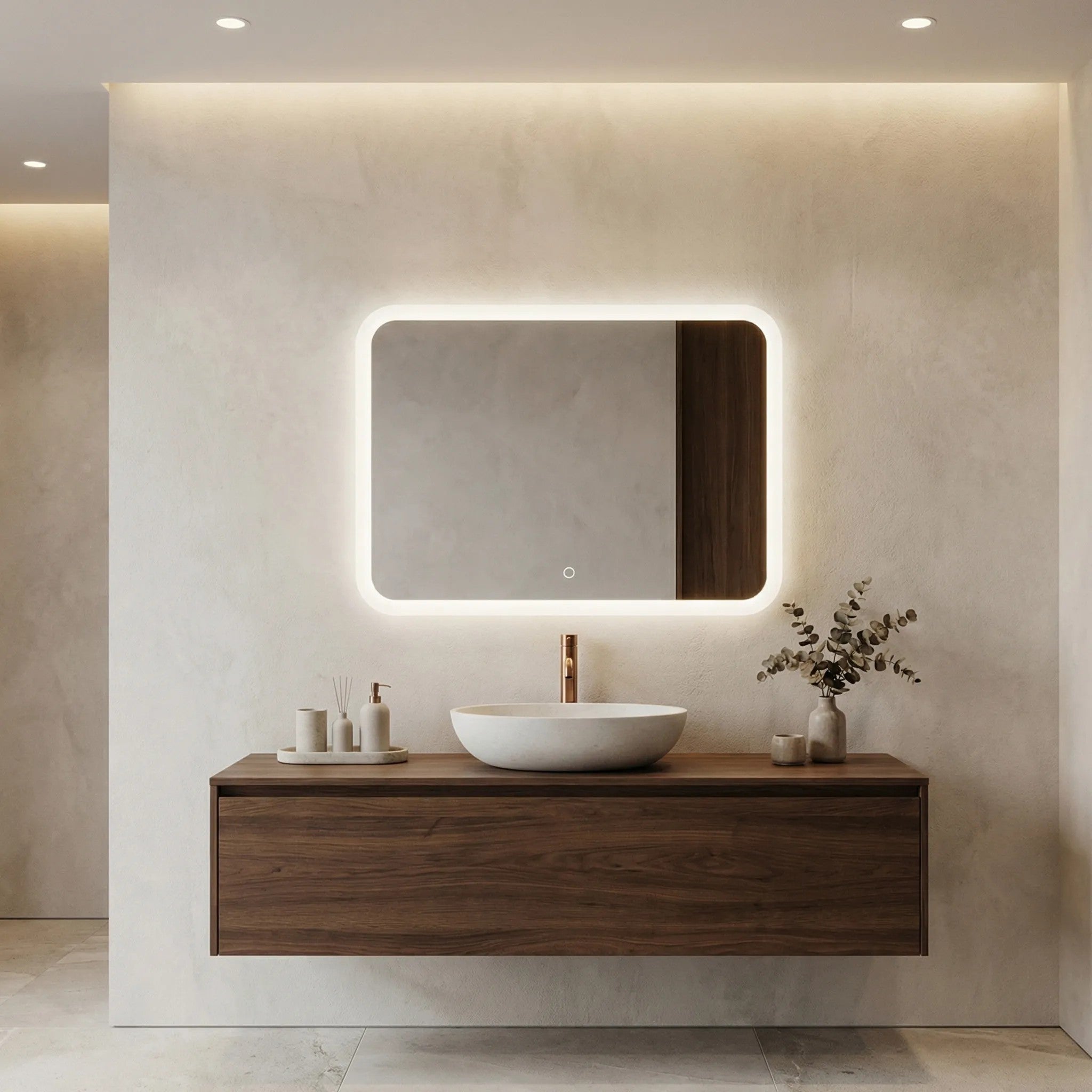 Zrcadlo LED 80x60cm TOP-3  6