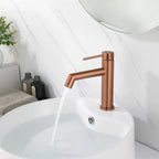 Umyvadlová baterie REA FOSS Brush Copper Low  6
