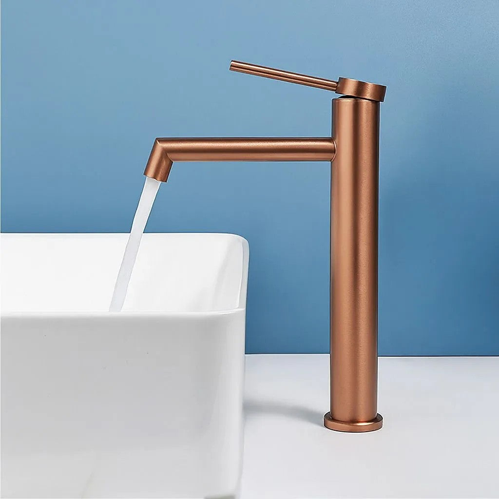 Umyvadlová baterie REA FOSS Brush Copper HIGH  6