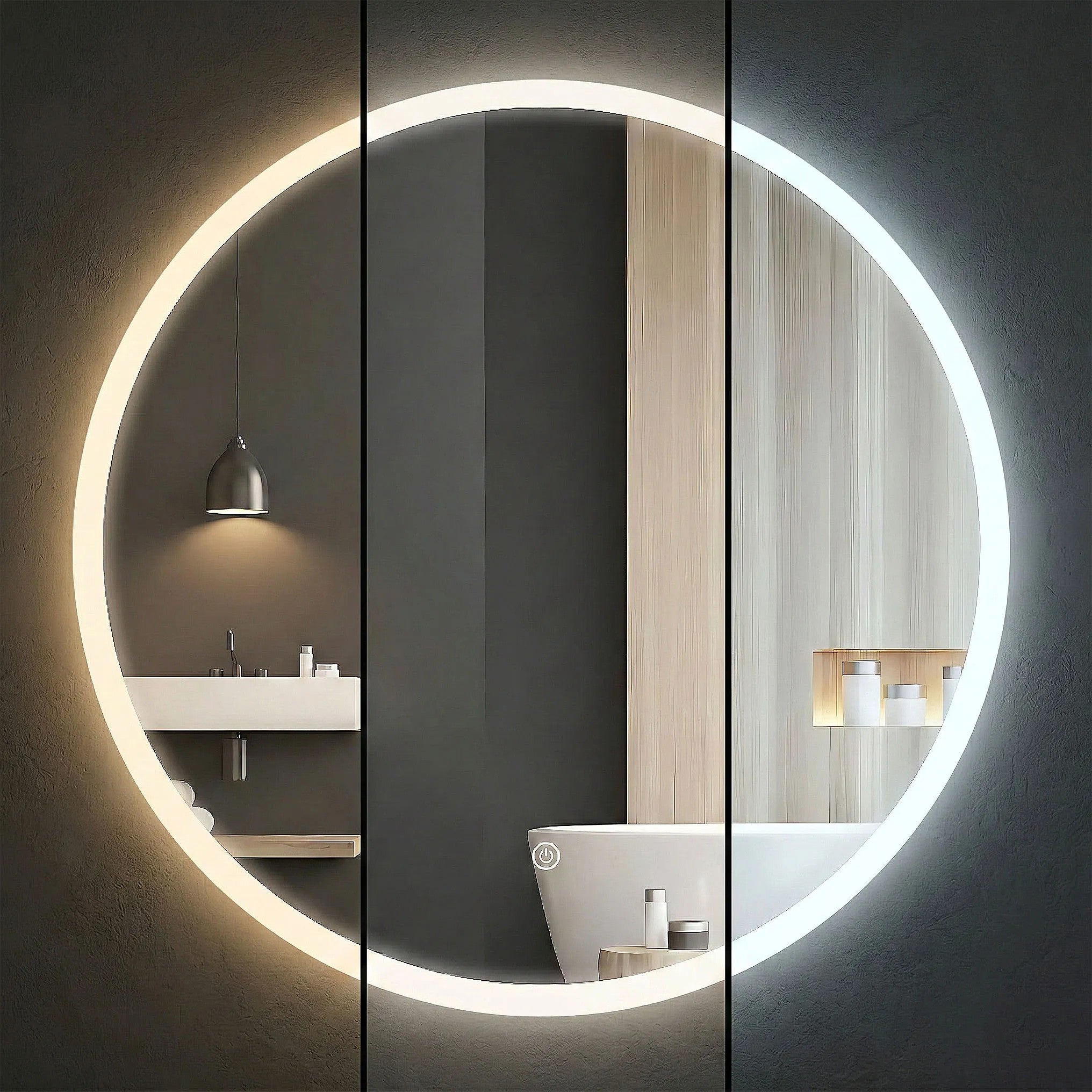 Zrcadlo LED 100cm FFJ100  6