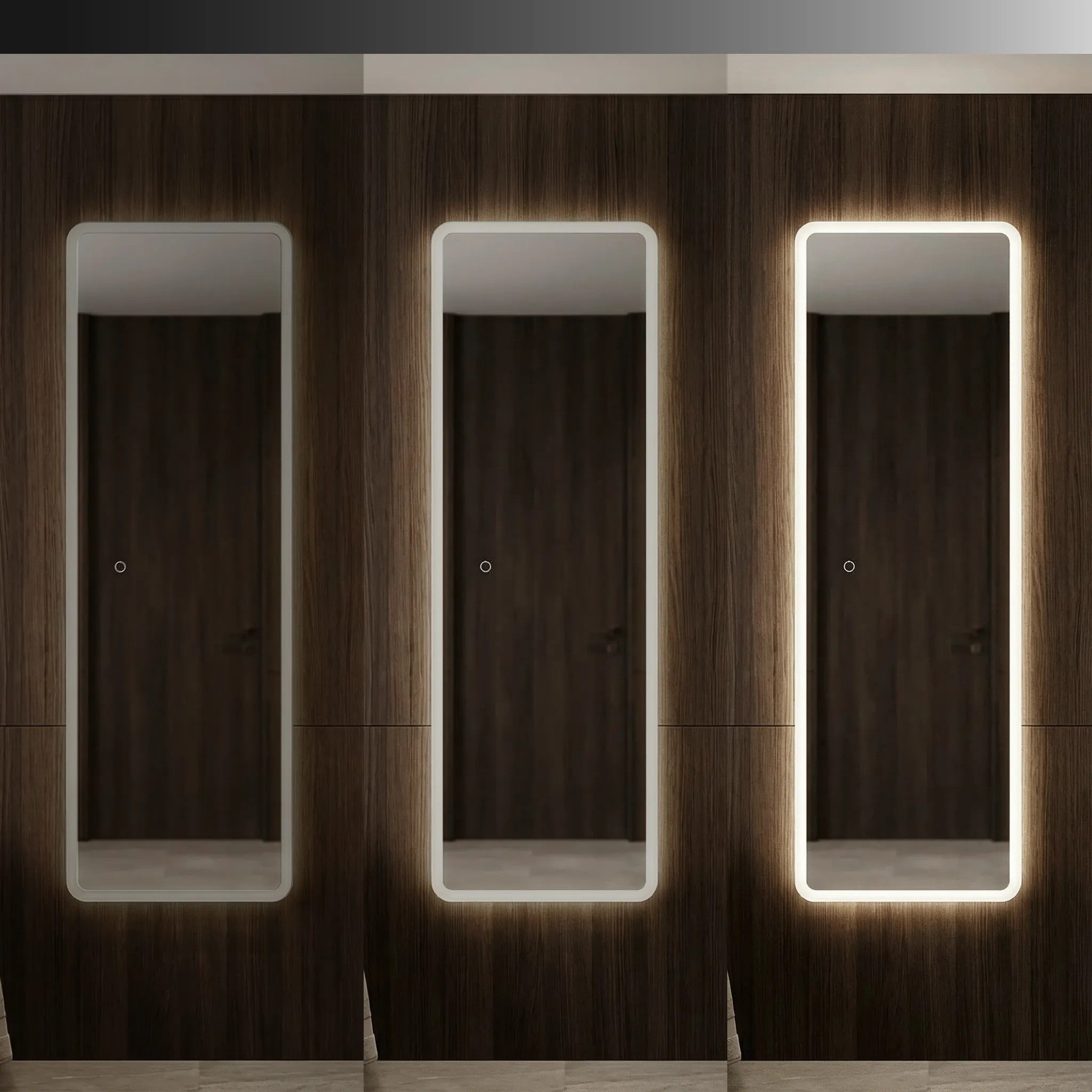 Zrcadlo LED 150x50cm MOL-SQ  6