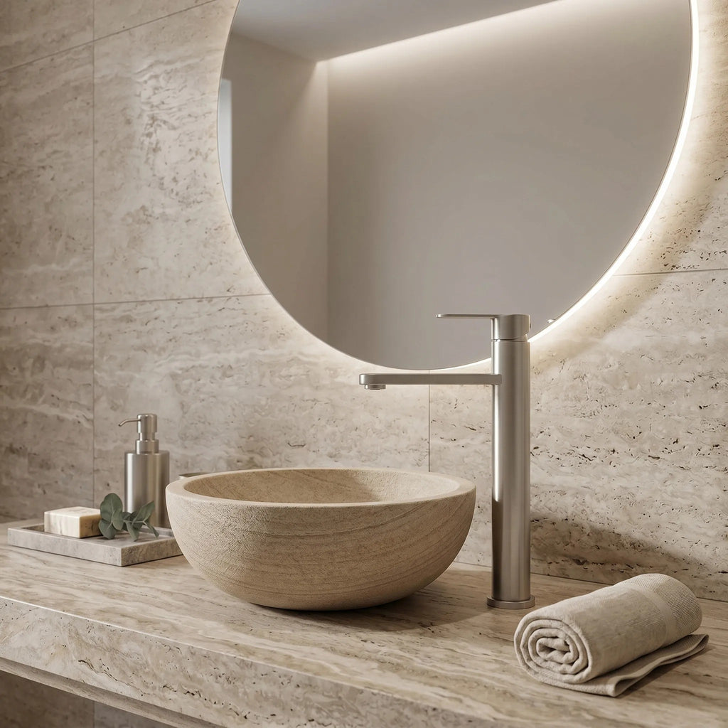 Koupelnová baterie Rea Arcos Brush Nickel  6