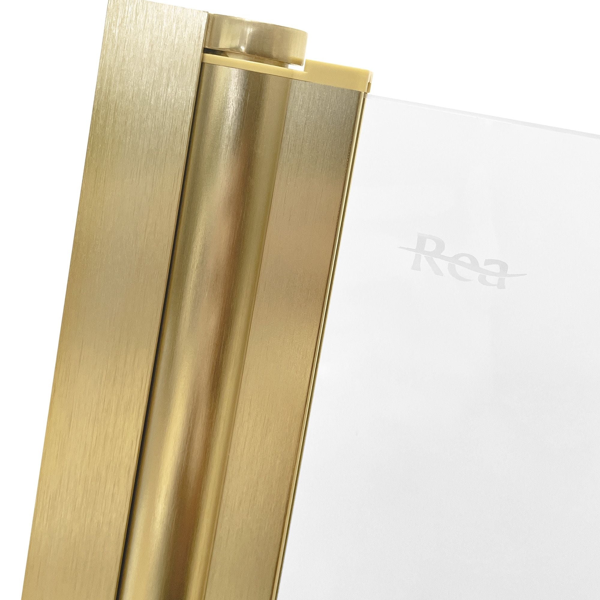 Skládací vanová zástěna REA AGAT-2 80 BRUSH GOLD  5
