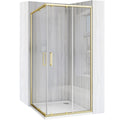 Sprchový kout REA City  90x90 Gold Se sprchovou vaničkou Savoy 1
