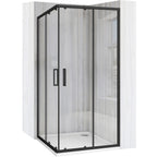 Sprchový kout REA City  90x90 Black Bez sprchové vaničky 1