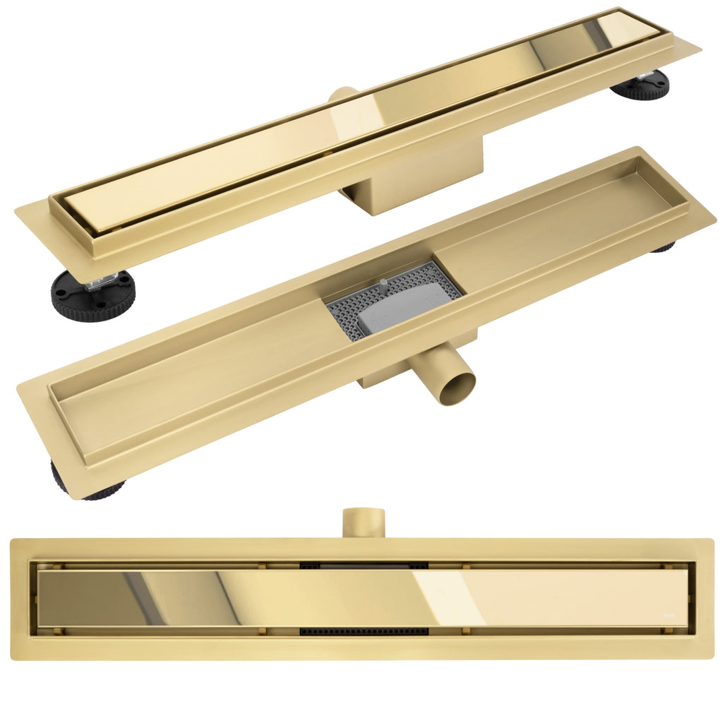 Odtokový žlab Rea Neox Gold 60  1