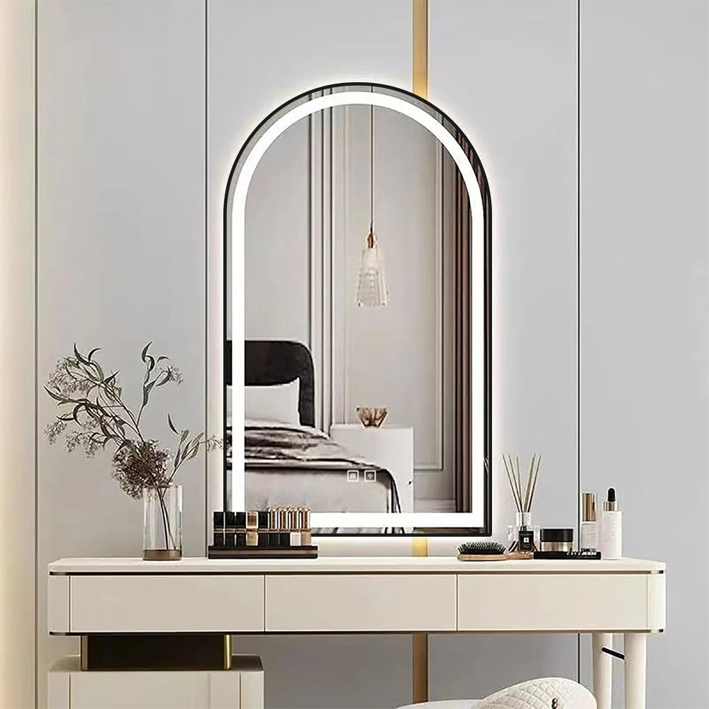 Zrcadlo LED 60x100cm DASH BLACK  2