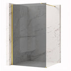 Sprchová zástěna Rea Flexi Grey / Gold 100  2