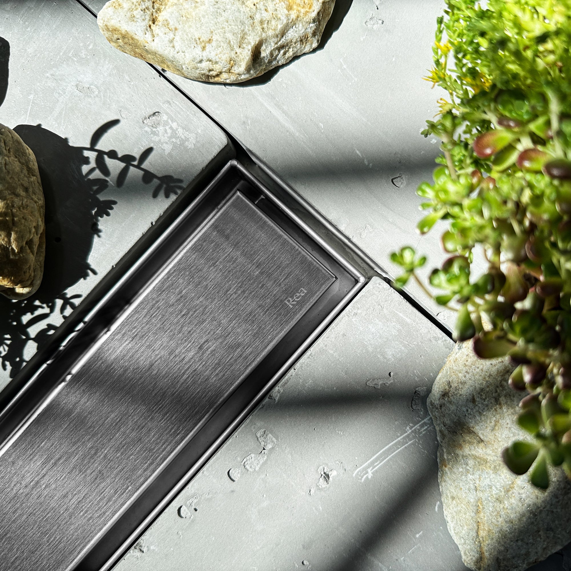 Odtokový žlab REA NEOX PRO Nickiel Brush 70  3