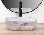 Umyvadlo na desku REA BELINDA Mini stone matt  4