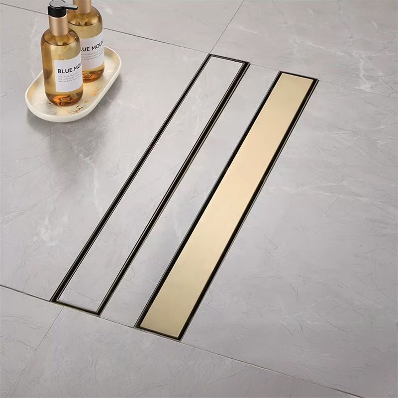 Odtokový žlab Rea Neox brush gold 50  9