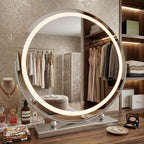 Zrcadlo LED MAKE-UP Chrome 50 cm  10