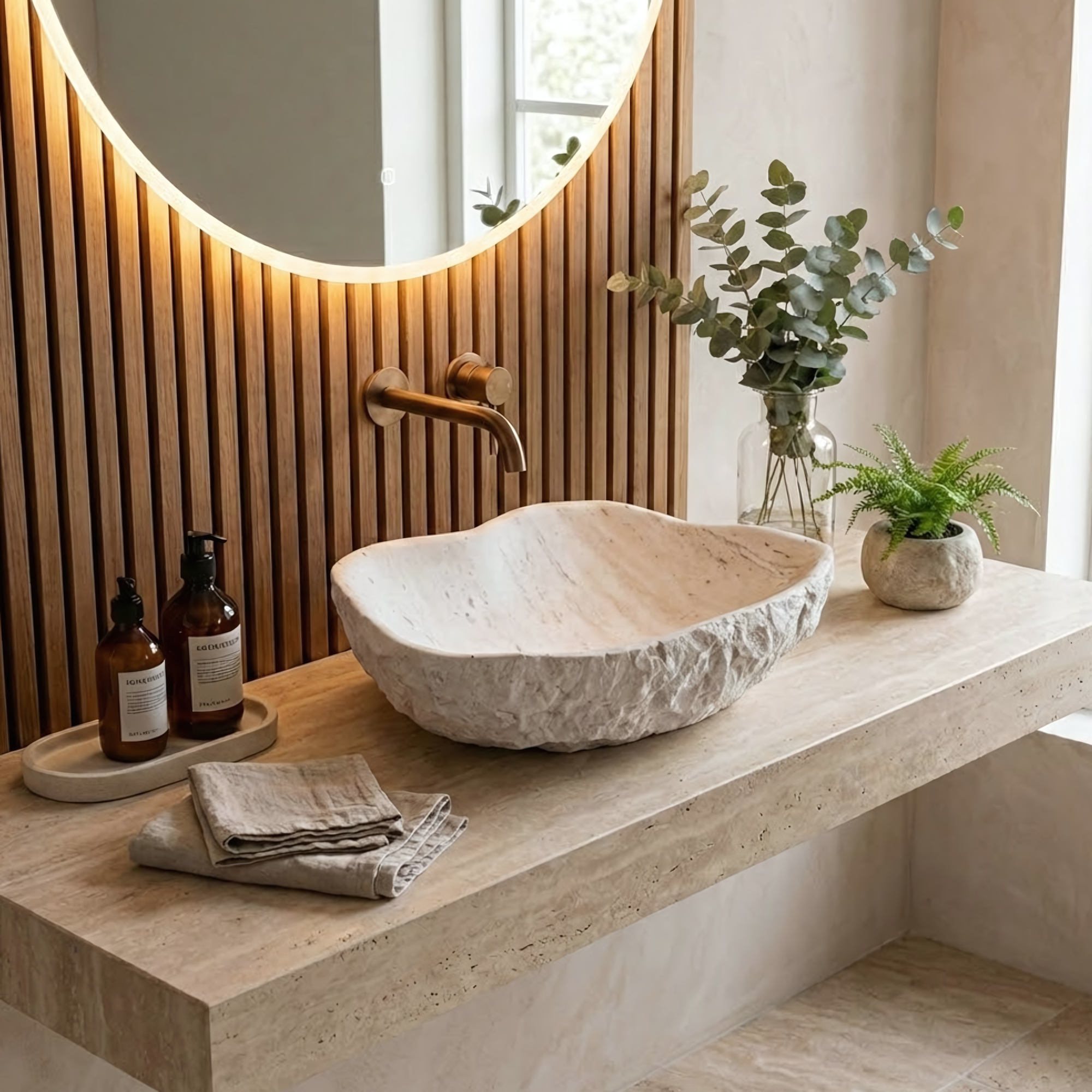 Umyvadlo na desku Isla Shiro  1