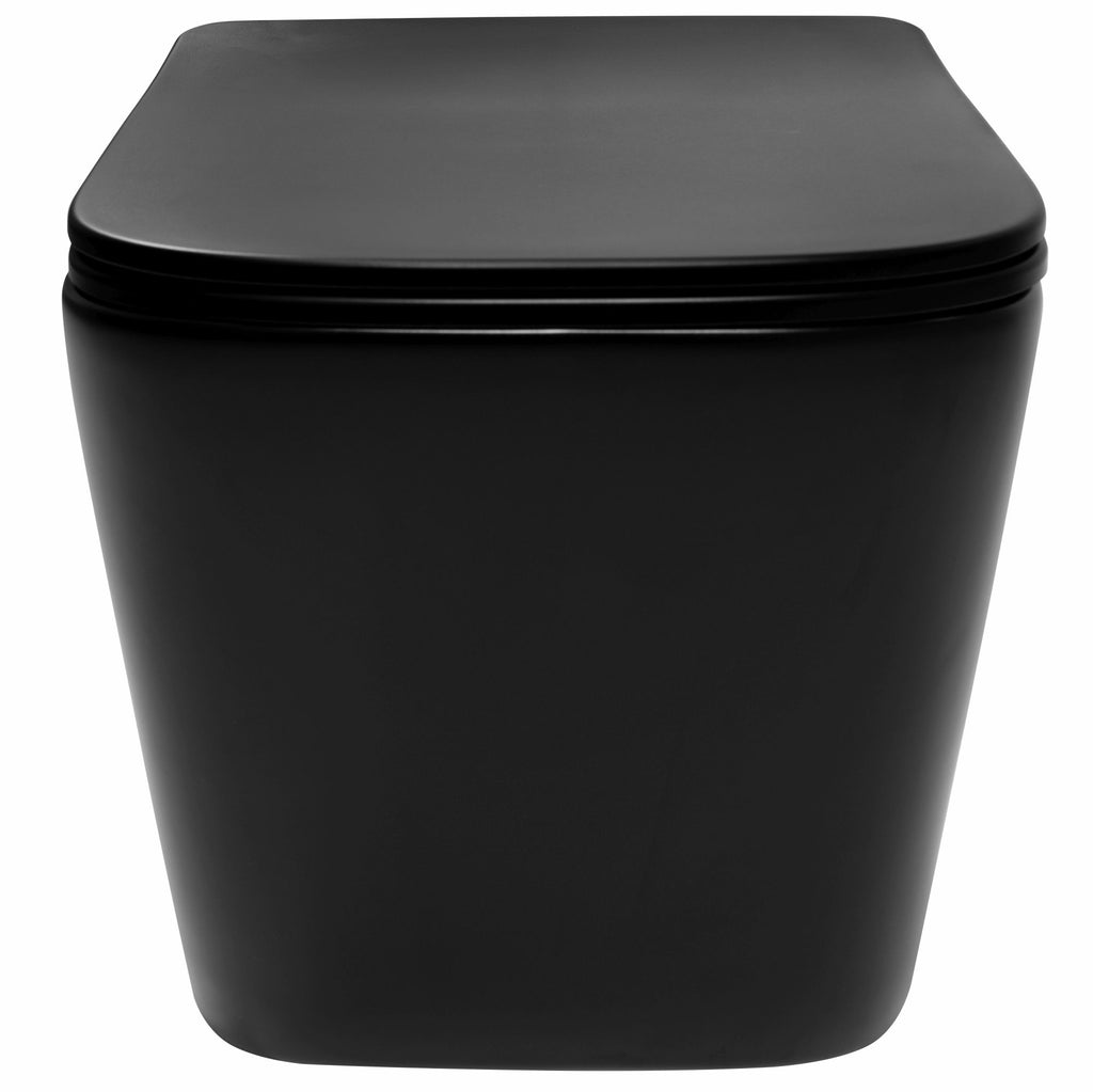 Závěsná WC mísa Rea Julio Black Matt  3
