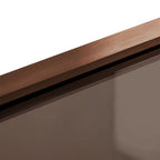 Paravan vanový Rea Elegant Brush Copper 80  5