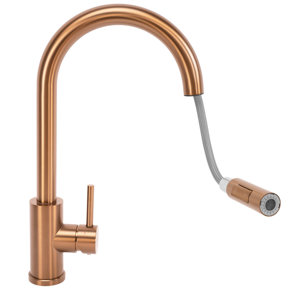 Kuchyňská baterie Rea Fresh Brush Copper  3