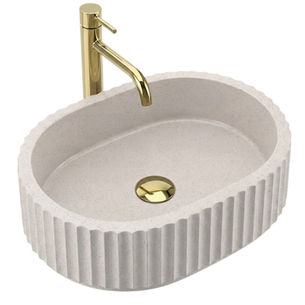 Umyvadlo na desku Margaret Beige  9