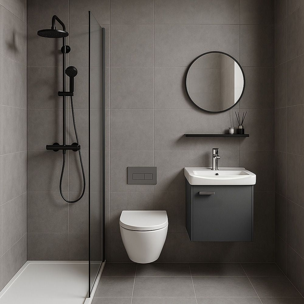 Sada koupelnového nábytku s umyvadlem Molly 40cm Grey  10