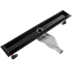 Odtokový žlab REA Neox Superflow Black  90  4