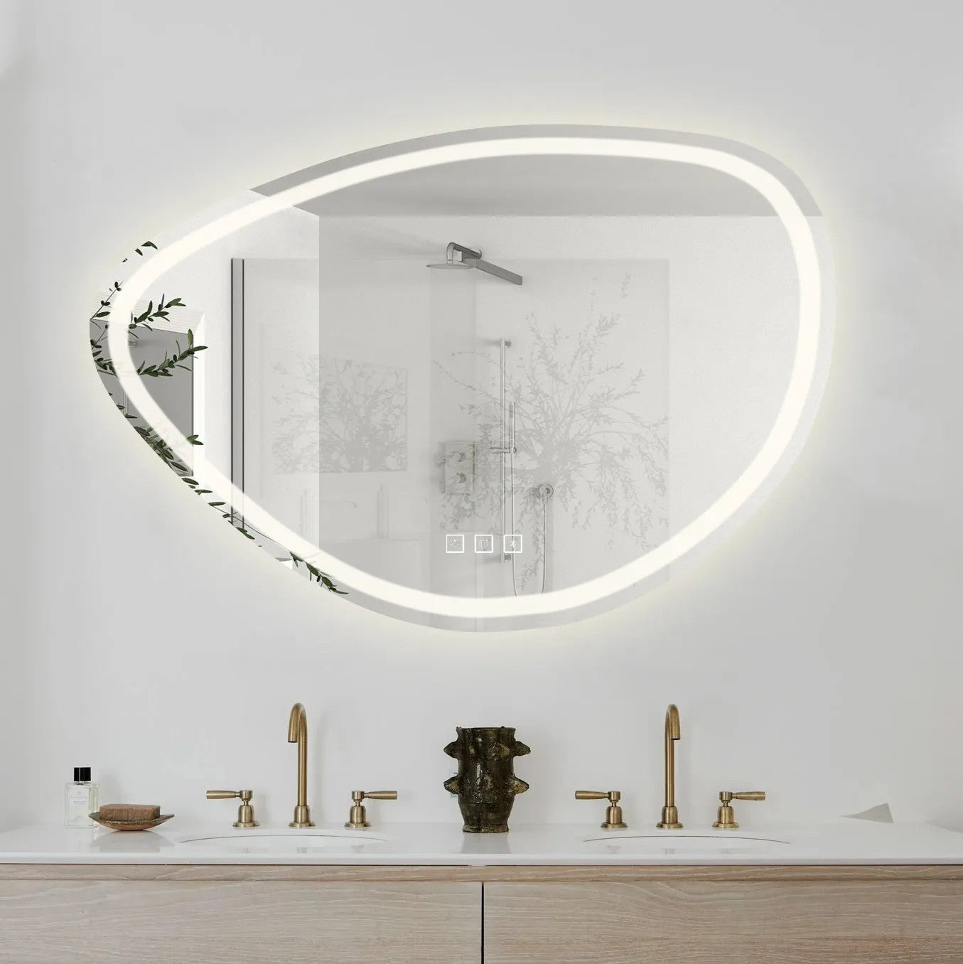 Zrcadlo LED 70x100cm FOG  7