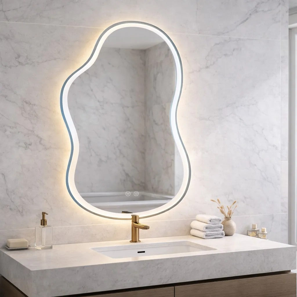 Zrcadlo LED UNO DOUBLE 80x55 cm  7