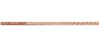Spádová lišta sprchové vaničky 120cm Brush Copper vlevo 7