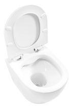 Set WC závěsné mísy + bidetu CARTER bílý  7