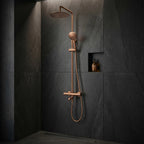 Sprchová sada s termostatem REA LUNGO Diamond - Copper Brush  7