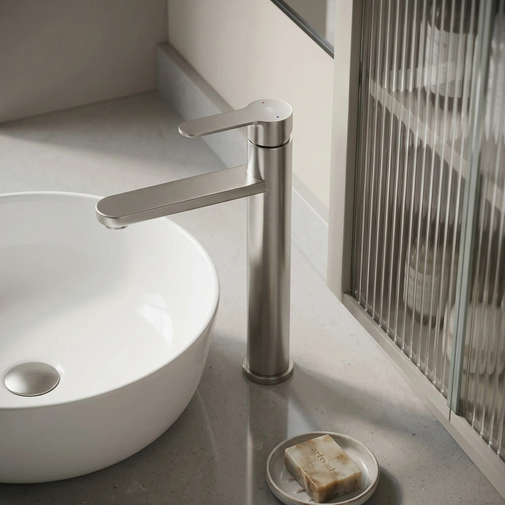 Koupelnová baterie Rea Arcos Brush Nickel  7