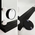 Zrcadlo LED HOLLYWOOD Black  7