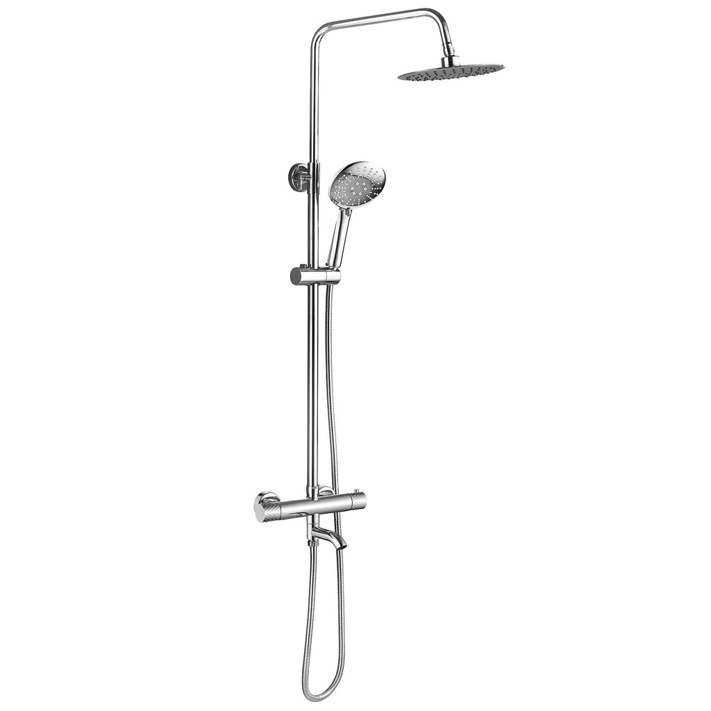 Sprchová sada s termostatem REA LUNGO Diamond - Chrome  5